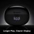 MCDODO HP-8160 Air O3 Clip-On Open-Ear Earbud LED Battery Display, Bluetooth 5.4, up to 24H Listening time with charging case - Black